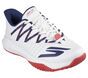 Skechers Viper Court Rally, BLANC / BLEU MARINE, large image number 4