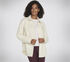 Sherpa Shacket, CREAM / WHITE, swatch