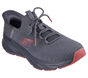 Skechers Slip-ins RF: Edgeride - Raygo, GRIS ANTHRACITE / ROUGE, large image number 4