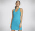 GO FLEX RIB V-Neck Tank, BLEU MARINE / VERT, swatch