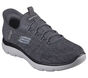 Skechers Slip-ins: Summits - Key Pace, GRIS ANTHRACITE / NOIR, large image number 5