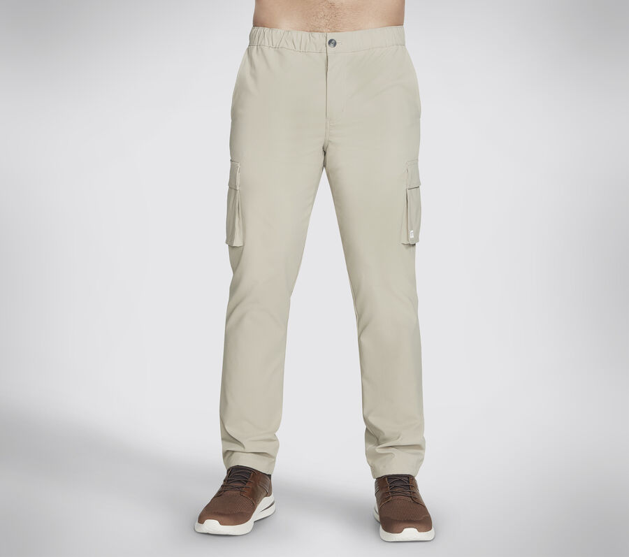 Twill Downtown Solid Cargo Pant, BEIGE, largeimage number 0