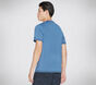 Skechers Apparel Kinetic Tee Shirt, BLEU, large image number 1