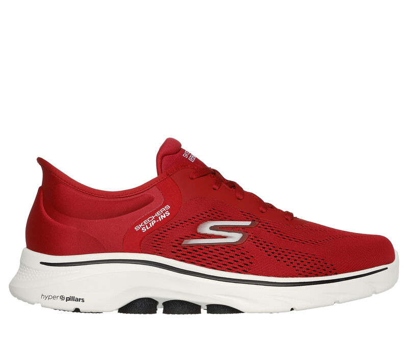 Skechers Slip-ins: GO WALK 7 - Valin, RED / BLACK, largeimage number 0