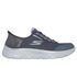 Skechers Slip-ins: GO WALK Flex - Clear Creek, GRIS ANTHRACITE / LAVANDE, swatch