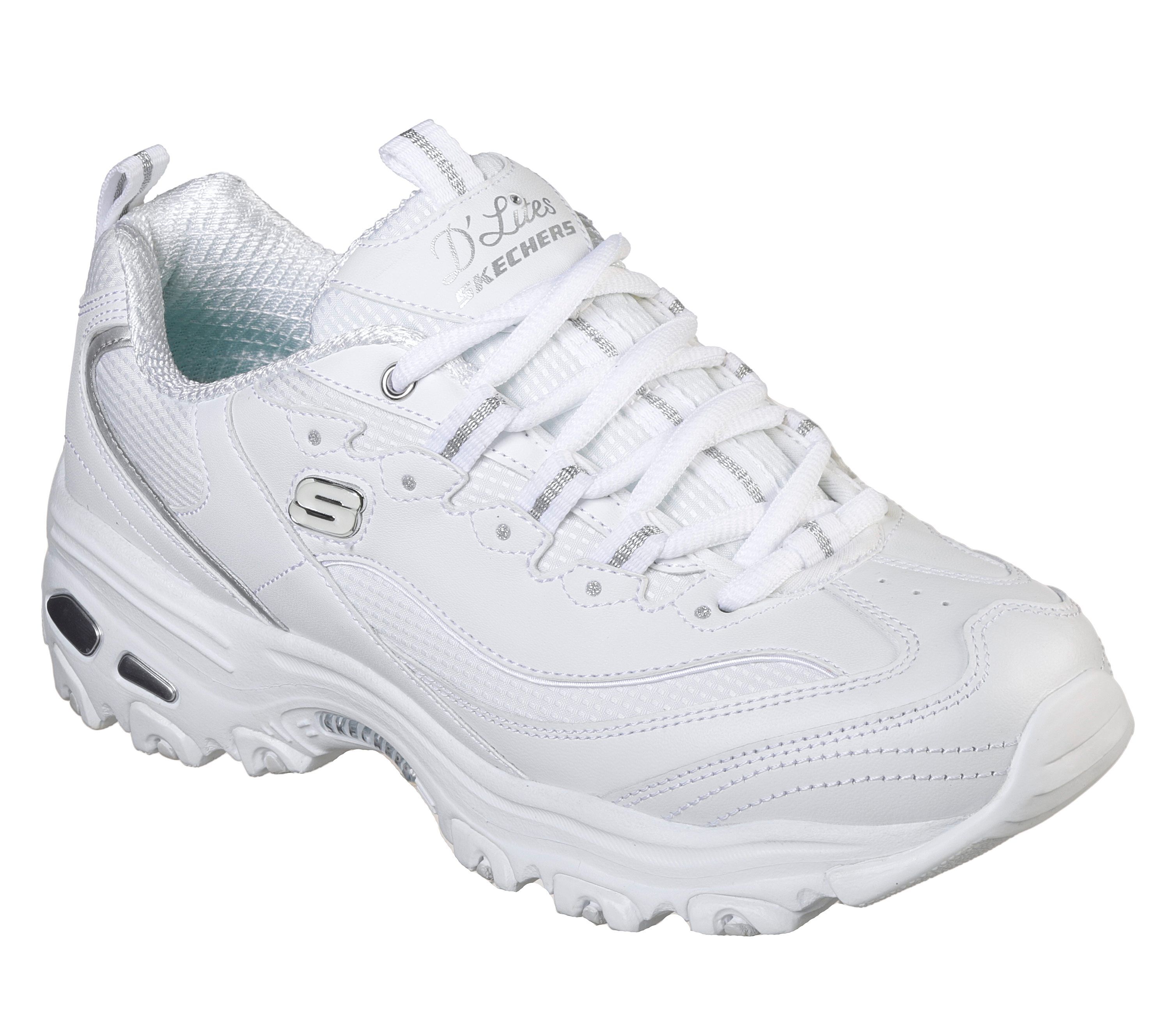 Skechers d'lites sales femme argent