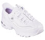 Skechers Slip-ins: D'Lites - New Scene, WHITE / SILVER, large image number 5