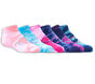 6 Pack Low Cut Tie-Dye Socks, ASSORTI, large image number 0