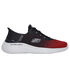 Skechers Slip-ins: Bounder 2.0 - Tellem, NOIR / ROUGE, swatch