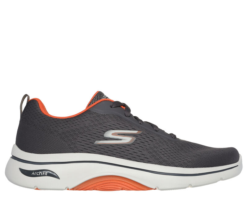 GO WALK Arch Fit 2.0 - Idyllic 2, GRIS ANTHRACITE / ORANGE, largeimage number 0