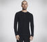 GO KNIT Waffle Henley, NOIR, swatch