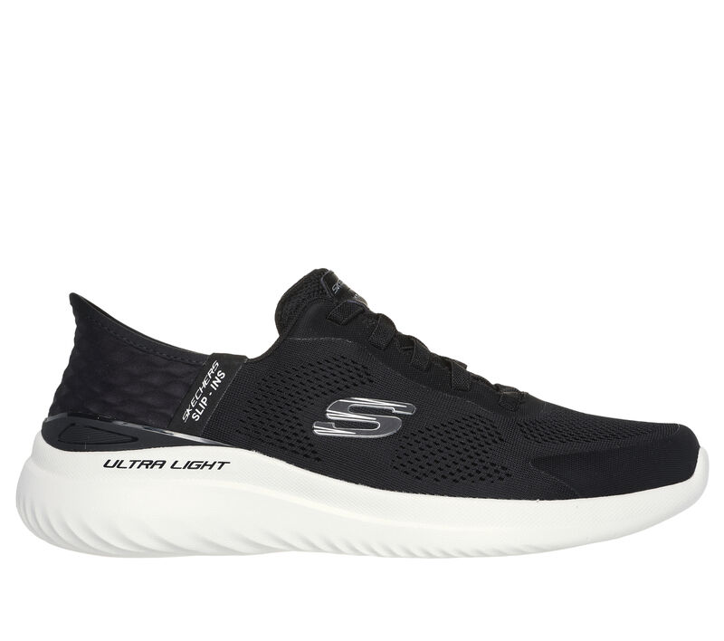 Skechers Slip-ins: Bounder 2.0 - Emerged, BLACK / WHITE, largeimage number 0