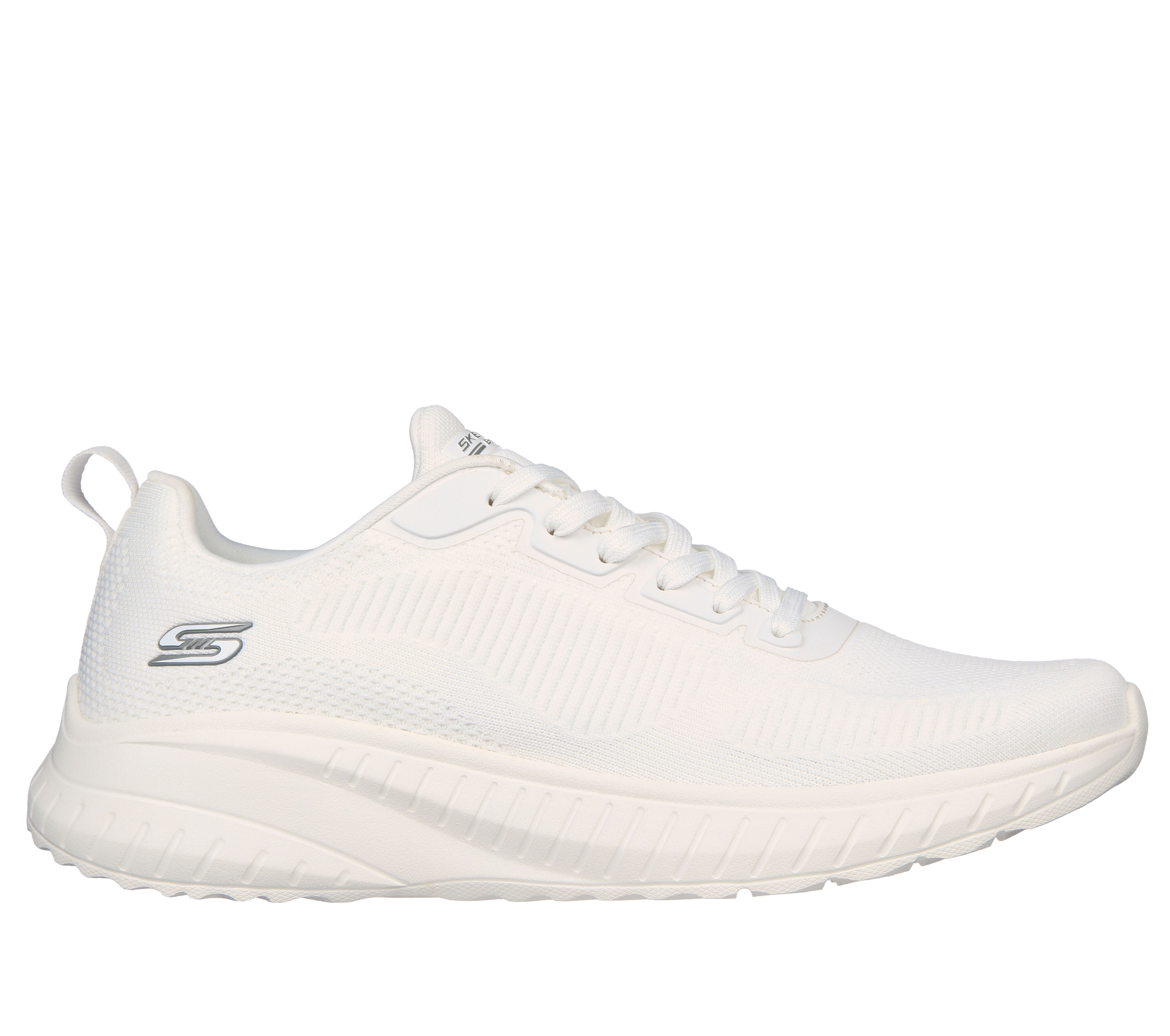 Skechers bob squad discount white