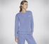 SKECH-SWEATS Signature Pullover Crew, VIOLET / ROSE, swatch