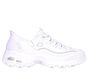 Skechers Slip-ins: D'Lites - New Scene, WHITE / SILVER, large image number 0