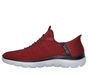 Skechers Slip-ins: Summits - Key Pace, ROUGE / NOIR, large image number 4