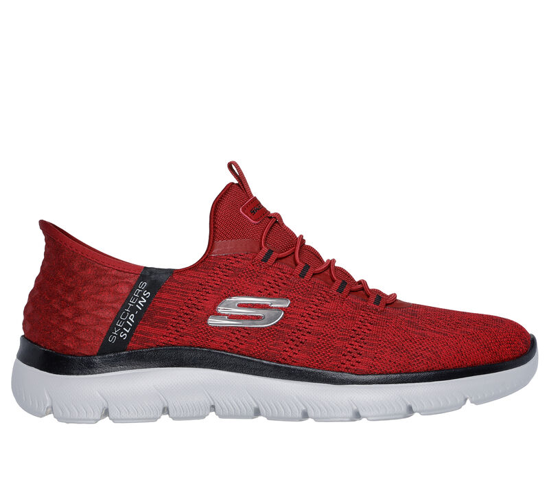 Skechers Slip-ins: Summits - Key Pace, ROUGE / NOIR, largeimage number 0