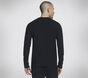 GO KNIT Waffle Henley, BLACK, large image number 1