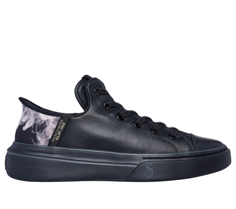 Premium Leather Skechers Slip-ins: Snoop One - OG, BLACK, largeimage number 0