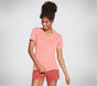 Skechers Apparel Tranquil Pocket Tee, CORAIL, large image number 0