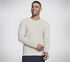 GO KNIT Waffle Henley, BRUN / BLANC, swatch