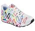 Skechers x JGoldcrown: Uno - Spread the Love, WHITE / MULTI, swatch