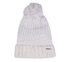 Slub Knit Ivory Pom-Pom Beanie, BLANC CASSÉ, swatch