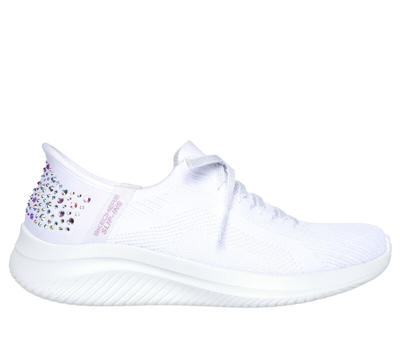 Skechers Slip-ins: Ultra Flex 3.0 - Shining Glitz, BLANC, largeimage number 0