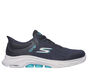 Skechers Slip-ins: GO WALK 7 - Valin, NOIR / AQUA, large image number 0