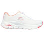 Skechers Arch Fit - Infinity Cool, BLANC / ROSE, large image number 4