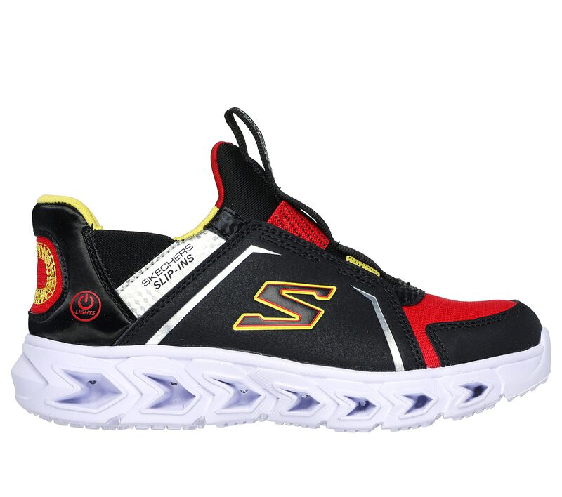 Skechers Slip-ins: Hypno-Flash 2.0 - Vexlux, NOIR / ROUGE, largeimage number 0