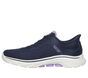 Skechers Slip-ins: GO WALK 7 - Valin, NAVY / LAVENDER, large image number 4