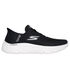 Skechers Slip-ins: GO WALK Flex - Grand Entry, NOIR / BLANC, swatch