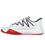 Skechers Viper Court Rally, BLANC / BLEU MARINE, large image number 3