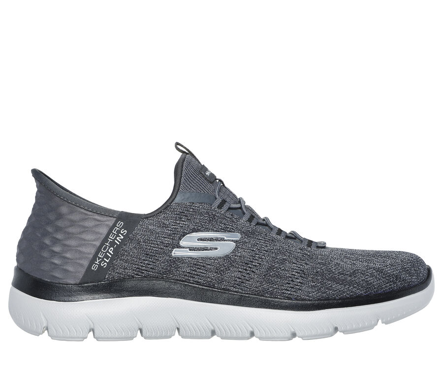 Skechers Slip-ins: Summits - Key Pace, GRIS ANTHRACITE / NOIR, largeimage number 0