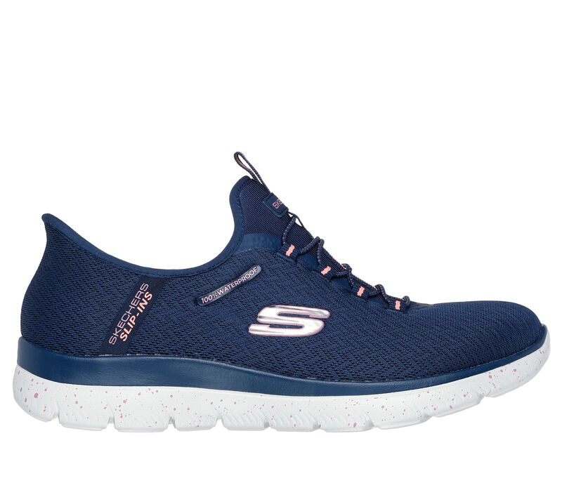 Skechers Slip-ins Waterproof: Summits - Best Choice, BLEU MARINE / CORAIL, largeimage number 0