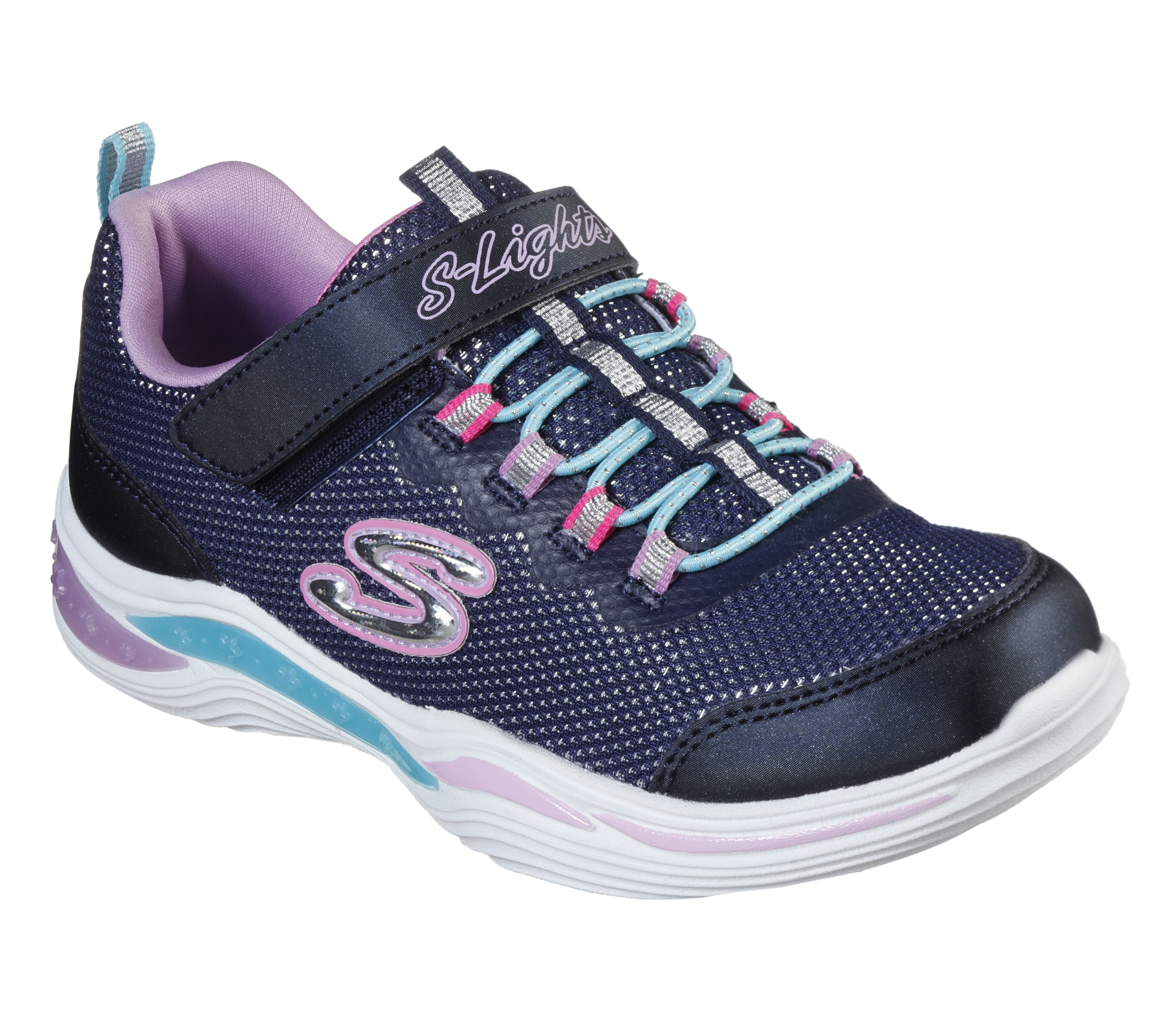 Skechers s 2025 lights power petals