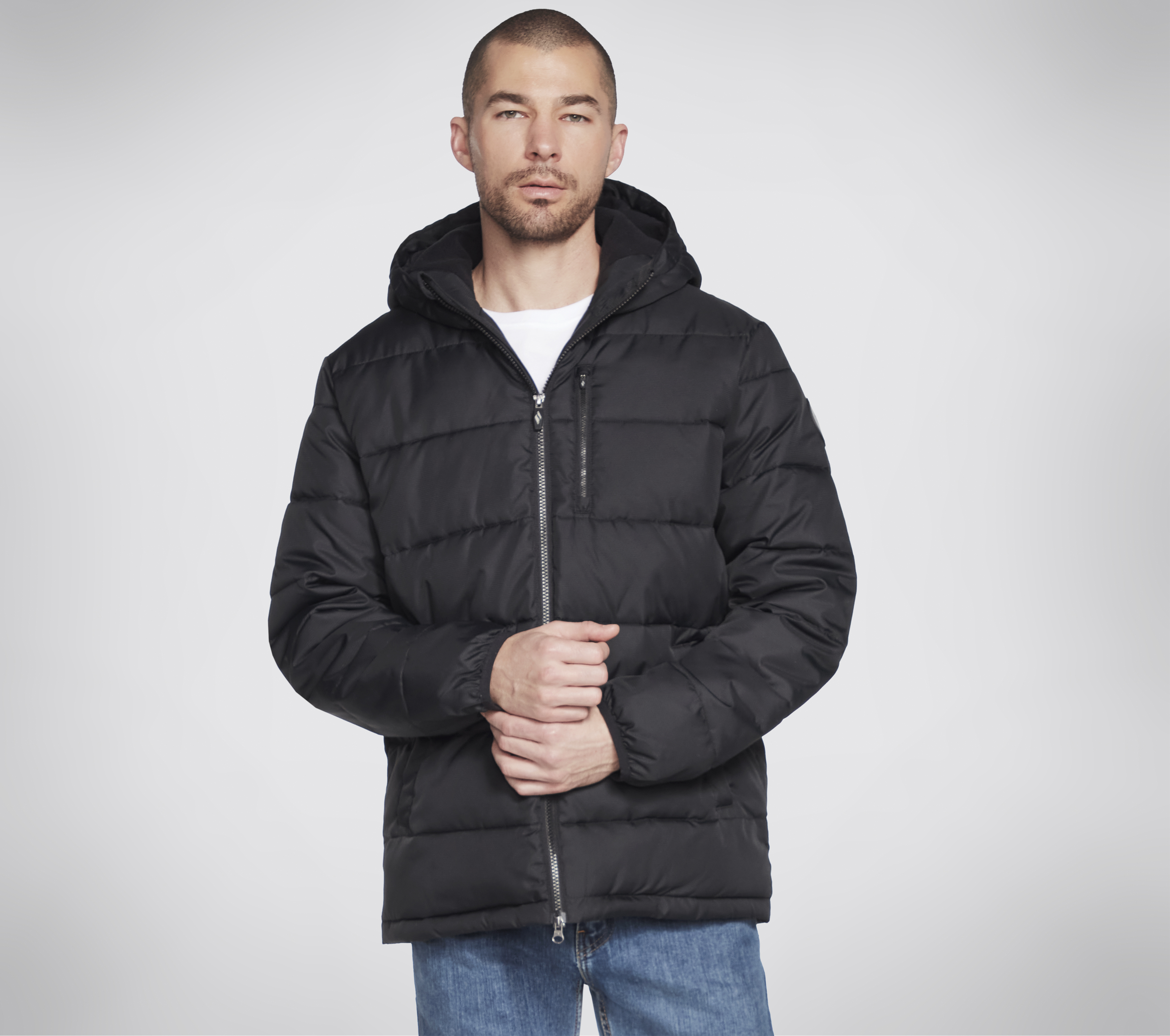 GO WALK Escape Hooded Jacket | SKECHERS FR