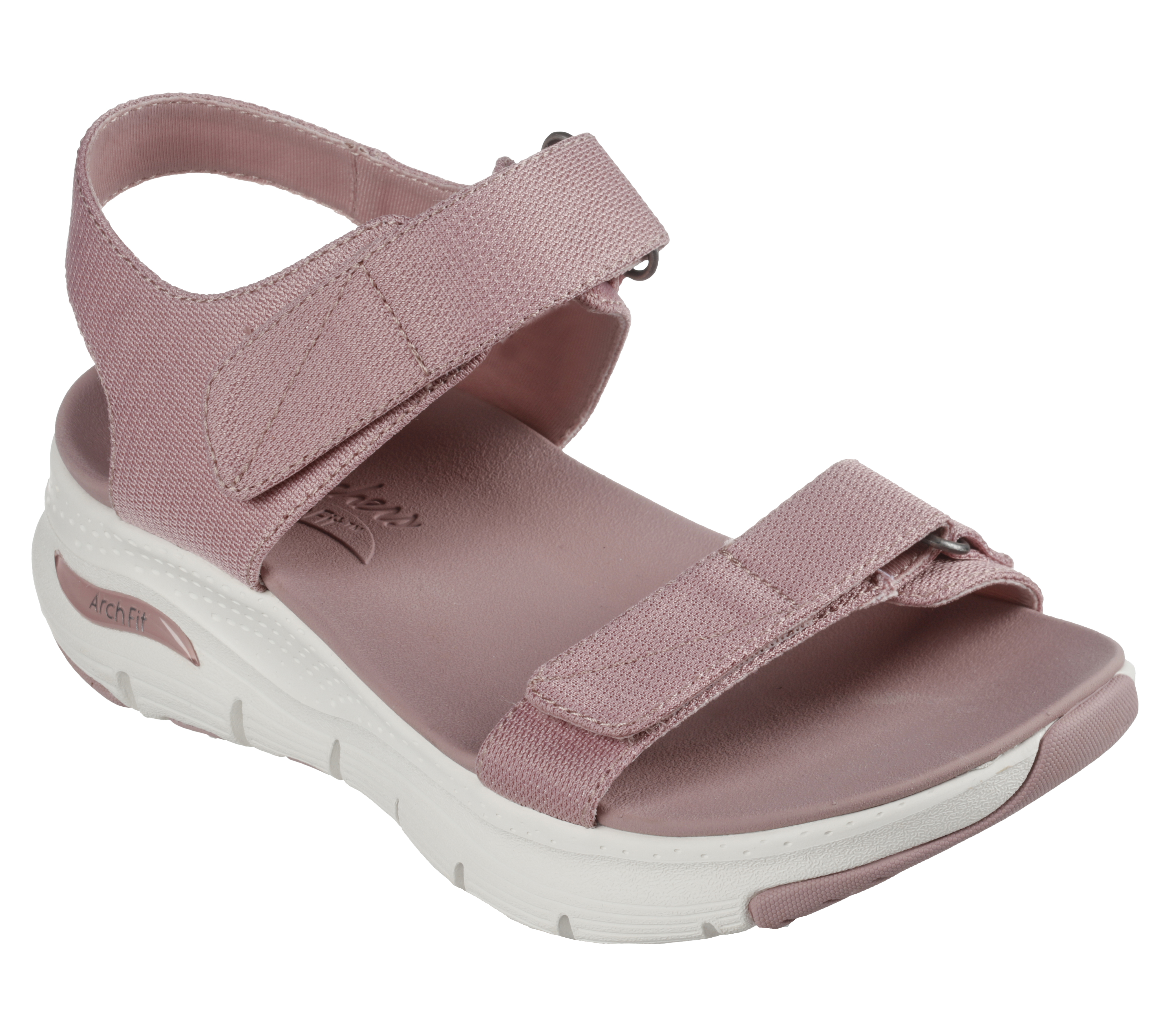 Skechers sandals hot sale mujer rosas