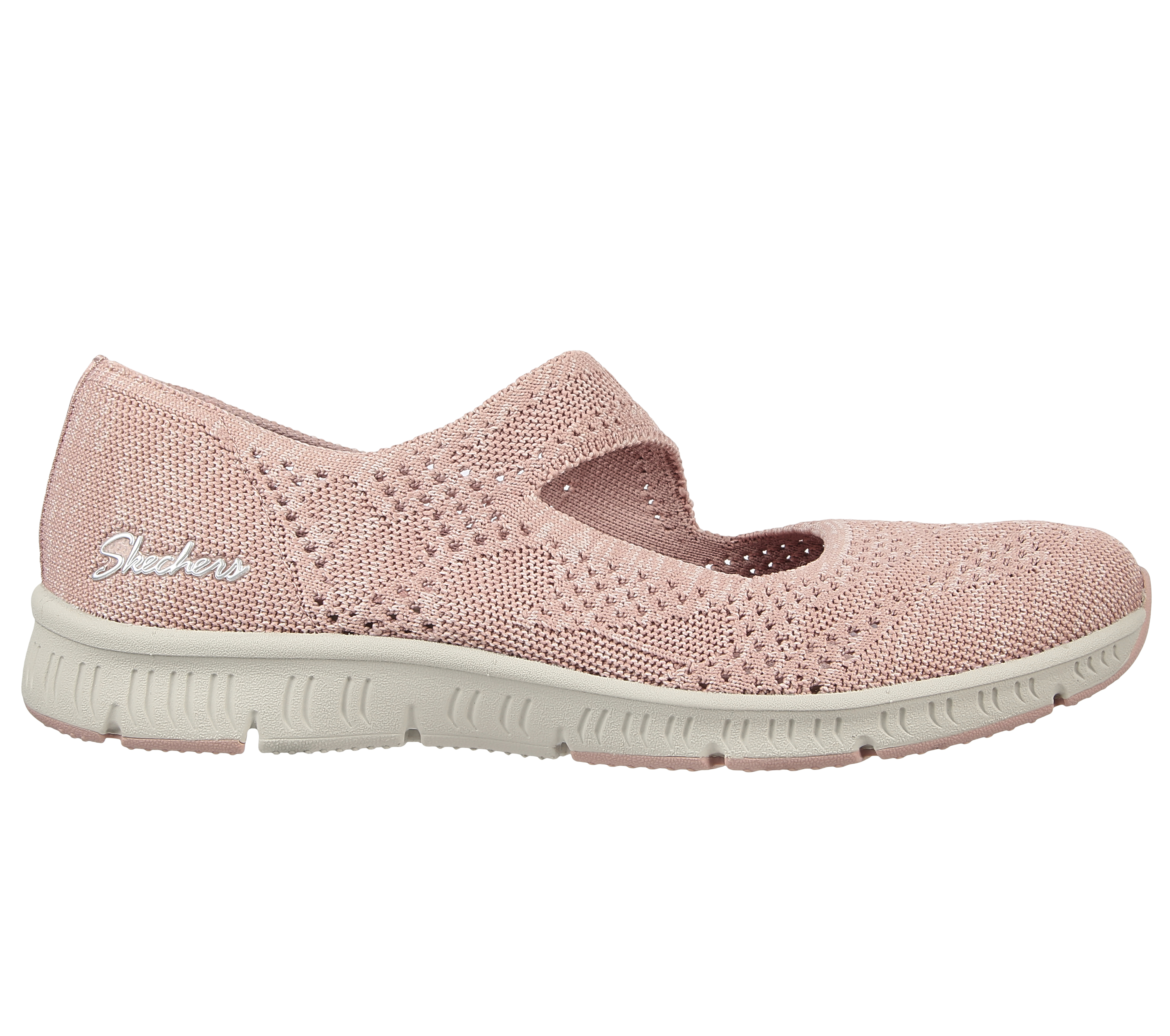 skechers flat knit mary janes